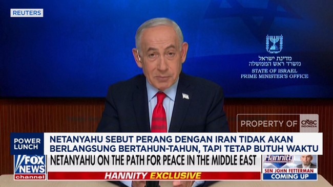 Video: Netanyahu: Perang Dengan Iran Tak Berlangsung Bertahun-Tahun