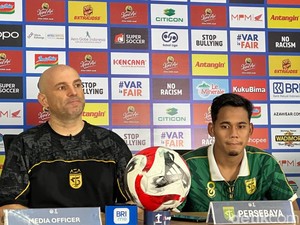 Dalih Tavares Usai Persebaya Ditahan Imbang Persib di Kandang