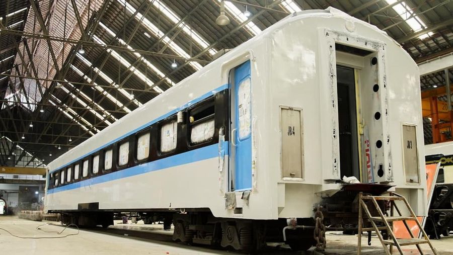 Penampakan Kereta Ekonomi Kerakyatan. (Dok KAI)