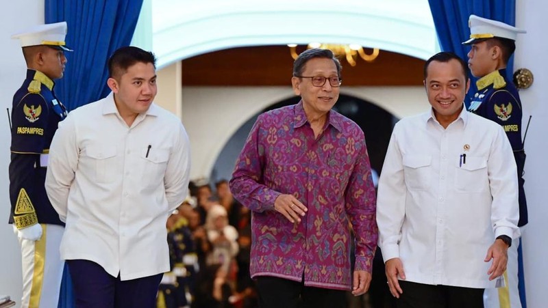 Prabowo Undang Mantan Presiden dan Wakil Presiden RI. (Muchlis Jr - Biro Pers Sekretariat Presiden)