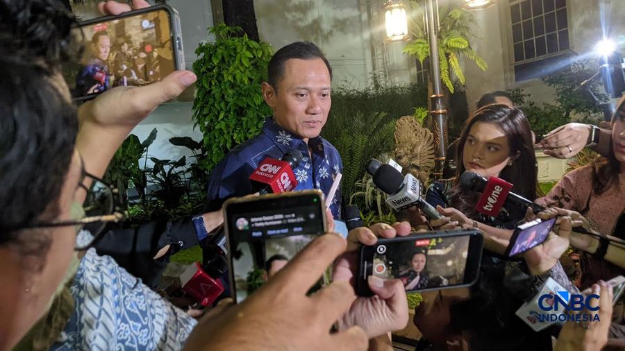 Presiden Prabowo Subianto mengundang para mantan presiden & wakil presiden ke Istana Negara, Jakarta, Selasa (3/3/2026). (CNBC Indonesia/Emir Yanwardhana)