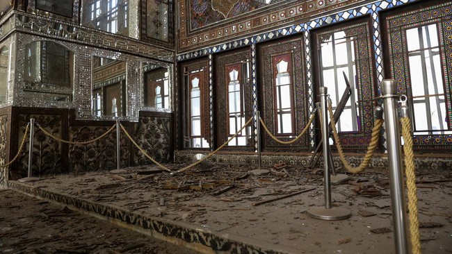 Warisan Dunia Porak-poranda karena AS-Iran, Istana Iran Rusak Parah