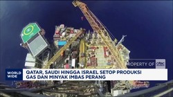 Video: Qatar hingga Israel Setop Produksi Gas & Minyak Imbas Perang