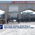 Video: Ratusan Warga Iran Mulai Menyeberangi Perbatasan Turki