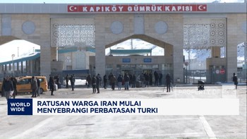 Video: Ratusan Warga Iran Mulai Menyeberangi Perbatasan Turki