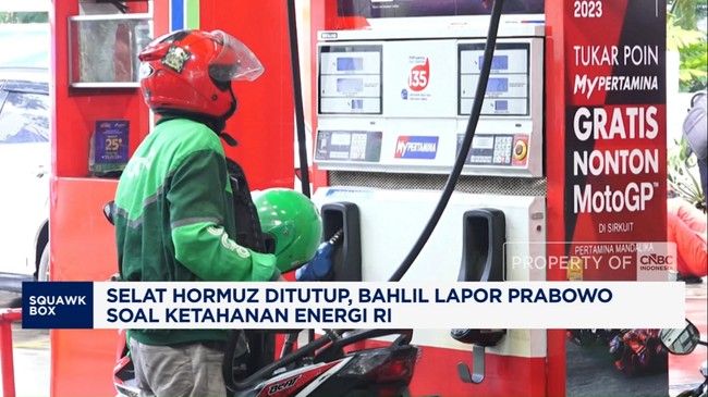 Video:Selat Hormuz Ditutup, Bahlil Lapor Prabowo Soal Ketahanan Energi