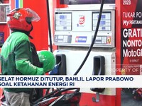 Video:Selat Hormuz Ditutup, Bahlil Lapor Prabowo Soal Ketahanan Energi