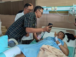 Bos Rokok HS Video Call Pemotor Usai Kecelakaan di Kulon Progo, Sampaikan Maaf
