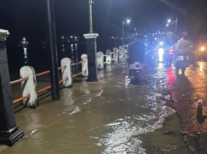 Sungai Dengkeng Klaten Meluap Imbas Hujan Deras, Sejumlah Desa Kebanjiran