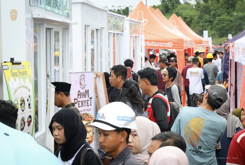 Bazar Ramadan Nusantara. (Humas/Otorita IKN)