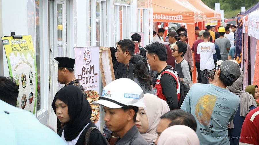 Bazar Ramadan Nusantara. (Humas/Otorita IKN)