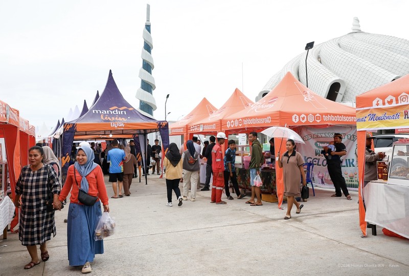 Bazar Ramadan Nusantara. (Humas/Otorita IKN)