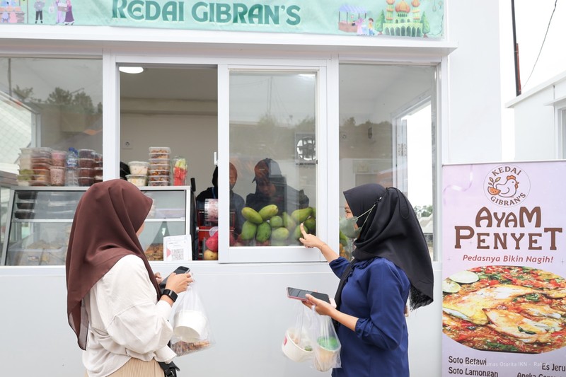 Bazar Ramadan Nusantara. (Humas/Otorita IKN)