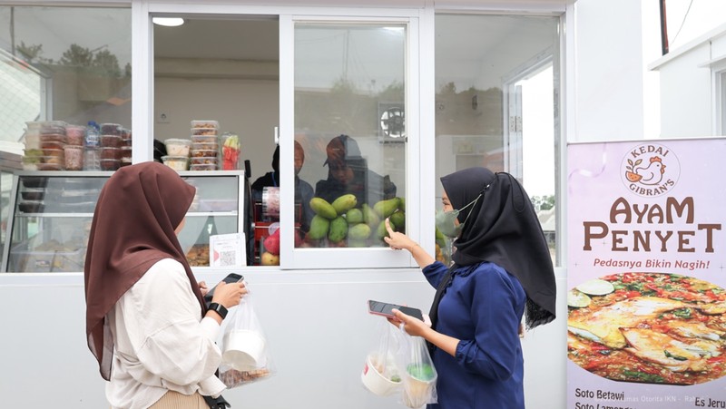 Bazar Ramadan Nusantara. (Humas/Otorita IKN)