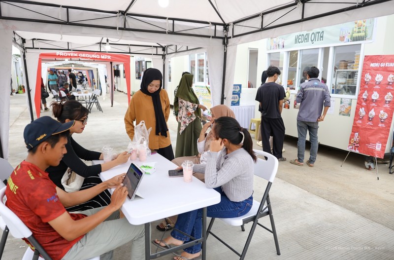 Bazar Ramadan Nusantara. (Humas/Otorita IKN)