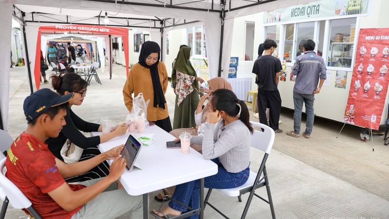 Bazar Ramadan Nusantara. (Humas/Otorita IKN)