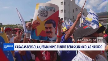 Video: Caracas Bergolak, Pendukung Tuntut Pembebasan Nicolas Maduro