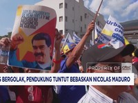 Video: Caracas Bergolak, Pendukung Tuntut Pembebasan Nicolas Maduro