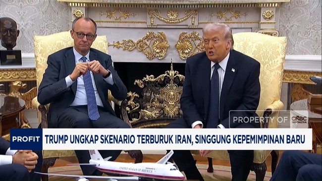 Video: Trump Ungkap Skenario Terburuk Iran, Singgung Kepemimpinan Baru