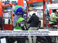 MyPertamina & MyTelkomsel Tebar E-Voucher BBM Bagi Pengemudi Ojol