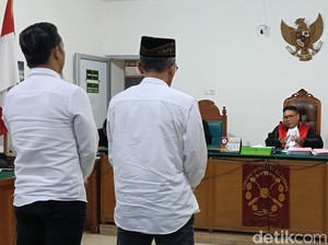 2 Terdakwa Korupsi Proyek Perkeretaapian Divonis 28 Bulan Penjara