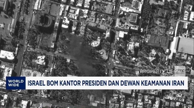 VIdeo: Israel Bom Kantor Presiden dan Dewan Keamanan Iran