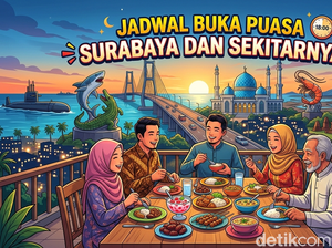 Jadwal Buka Puasa Surabaya dan Sekitarnya Hari Ini 7 Maret 2026