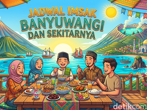 Jadwal Imsak Banyuwangi dan Sekitarnya Minggu 8 Maret 2026