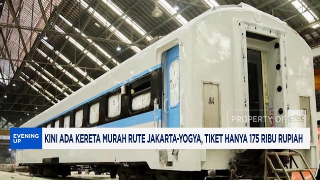 Video: Kini Ada Kereta Murah Rute Jakarta-Yogya, Tiket Hanya Rp175