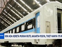 Video: Kini Ada Kereta Murah Rute Jakarta-Yogya, Tiket Hanya Rp175