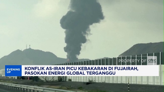 Konflik AS-Iran Picu Kebakaran di Fujairah, Pasokan Energi Terganggu