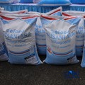 Pelepasan ekspor Beras Befood Nusantara untuk kebutuhan jemaah haji Indonesia di Gudang BULOG Kanwil DKI Jakarta & Banten, Kelapa Gading, Jakarta Utara, Rabu (4/6/2026). (CNBC Indonesia/Faisal Rahman)