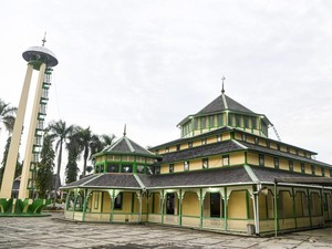 Menilik Arsitektur Masjid Jami Aji Amir Hasanuddin, Masjid Tertua di Kukar