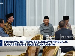 Video: Prabowo Bertemu SBY, Jokowi Hingga JK Bahas Perang Iran