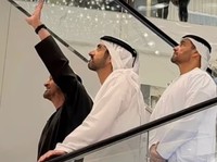 Tuai Pujian, Momen Presiden UEA Keliling Dubai Mall saat Arab Memanas