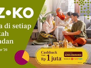 Sambut Lebaran Lebih Tenang, AZKO Lengkapi Kebutuhan Rumah hingga Mudik