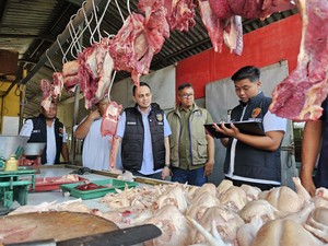 Satgas Pangan Temukan Cabai Rawit-Daging Sapi di Mojokerto Masih Mahal