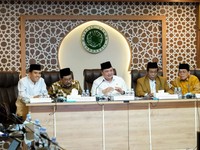 Airlangga Datangi MUI, Jelaskan ART RI-AS Tak Ganggu Jaminan Halal