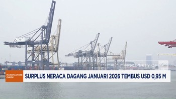 Video: Surplus Neraca Dagang Januari 2026 Tembus USD 0,95 Miliar