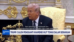 Trump: Calon Pengganti Khamenei Ikut Tewas Dalam Serangan