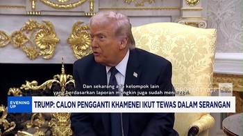 Trump: Calon Pengganti Khamenei Ikut Tewas Dalam Serangan