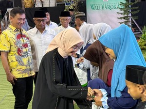 Bukber di Ponpes Wali Barokah, Walkot Kediri Tekankan Sinergi Ulama