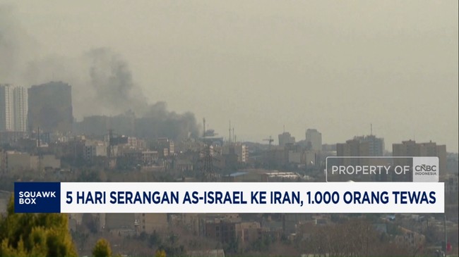Video: 5 Hari Serangan Ke Iran, 1.000 Orang Tewas
