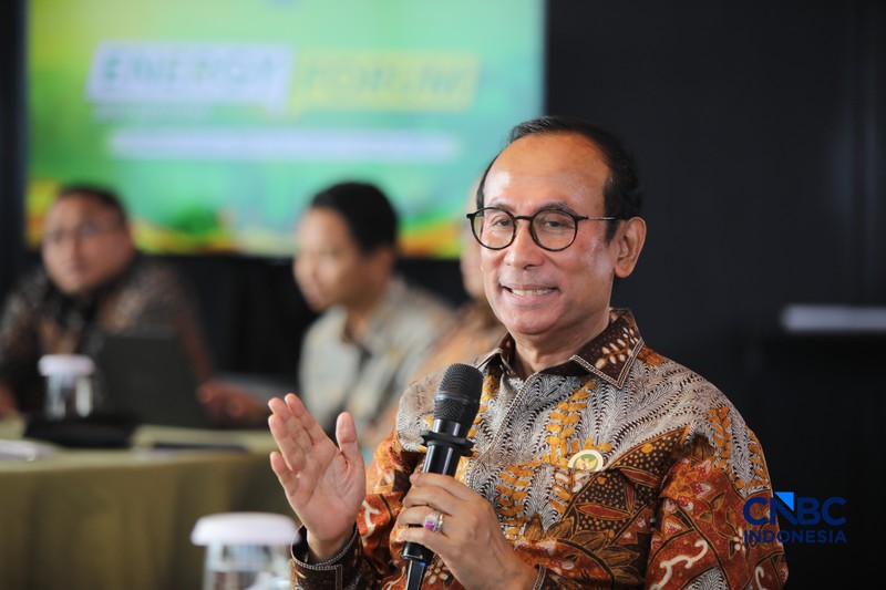 Suasana Energy Forum B50 Edition di Jakarta, Kamis (5/3/2026). (CNBC Indonesia/Faisal Rahman)