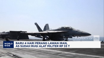 Video: Baru 4 Hari Lawan Iran, AS Sudah Rugi Alat Militer Rp33 Triliun