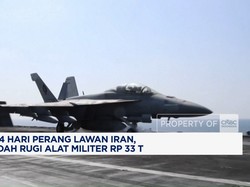 Video: Baru 4 Hari Lawan Iran, AS Sudah Rugi Alat Militer Rp33 Triliun