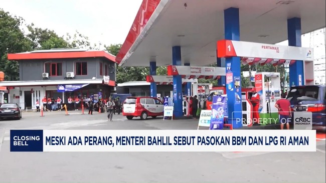 Meski ada Perang, Menteri Bahlil Sebut Pasokan BBM dan LPG RI Aman