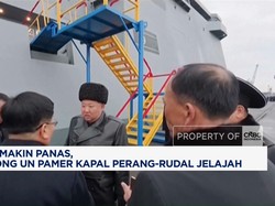 Arab Makin Panas,Kim Jong Un Pamer Kapal Perang-Rudal Jelajah