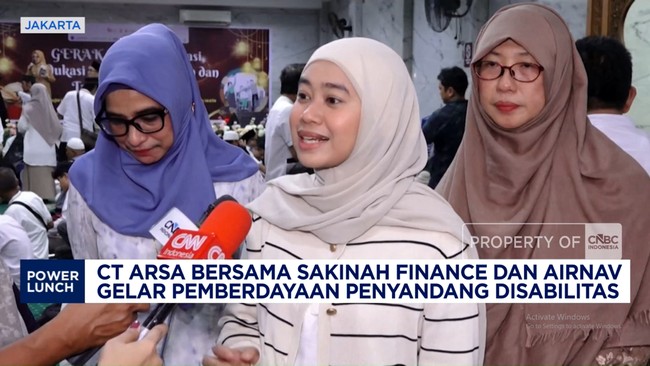 Video:CT ARSA, Sakinah Finance dan Airnav Gelar Pemberdayaan Disabilitas