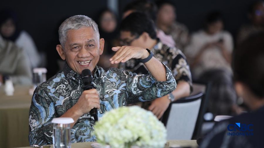 Suasana Energy Forum B50 Edition di Jakarta, Kamis (5/3/2026). (CNBC Indonesia/Faisal Rahman)